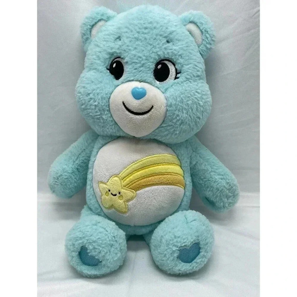 Care Bears Wish Bear 2020 Unlock The Magic Plush 13” Stuffed Animal Toy - Picture 1 of 13